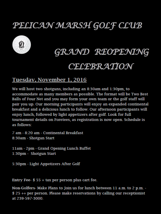 Grand Re-Opening Celebration